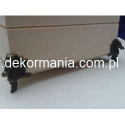 Nóżka dekoracyjna metalowa do szkatułek C020 , Cena 1szt